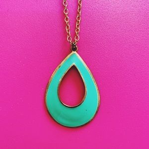 Tear Drop Costume Jewelry Necklace